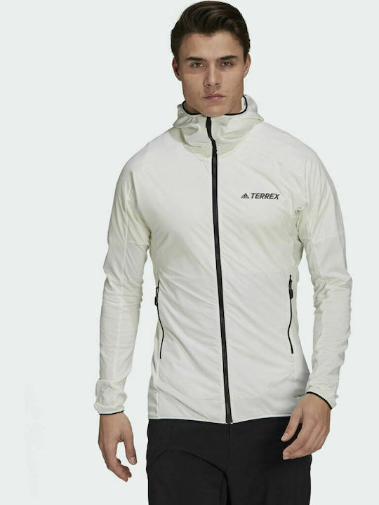 Adidas Terrex Skyclimb Men's Winter Jacket Windproof White