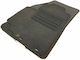 Petex Set of Front and Rear Mats 4pcs for Nissan Pixo 2009+ Black