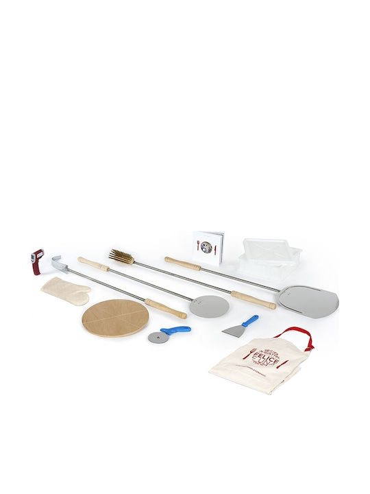 Alfa Pizza Preparation Set Set 11 BBQ Tools KITPIZ-125