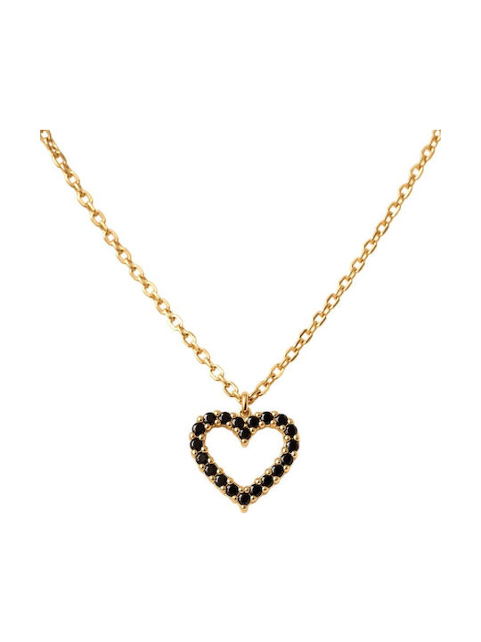 P D Paola Necklace Made of Gold Plated Silver