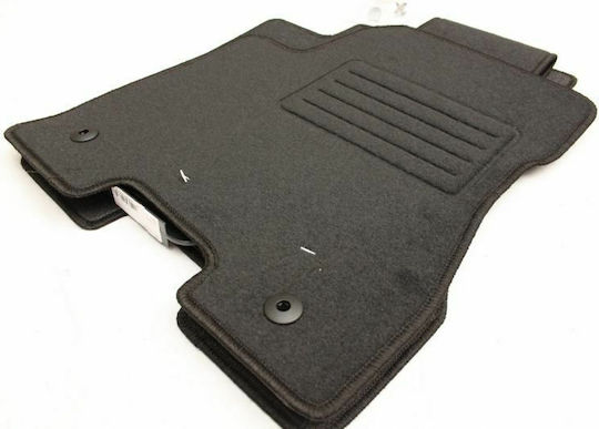Petex Satz Vorder- und Hintermatten 3Stück aus Teppichboden für Hyundai Tucson 2002-2010 Schwarz