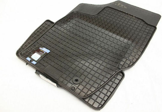 Petex Set of Front and Rear Mats 4pcs for Peugeot 307 2001-2007 Black