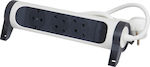 Legrand 3-Outlet Power Strip 1.5m White