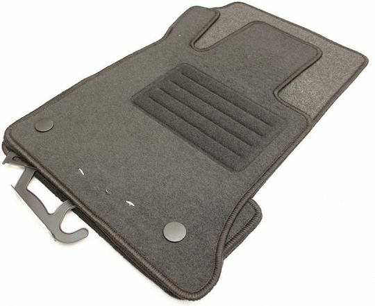 Petex Set of Front and Rear Mats 4pcs for Mercedes-Benz GLK 2008-2012 Black