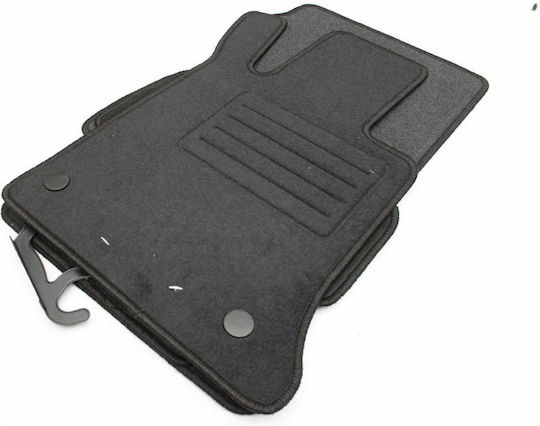 Petex Set of Front and Rear Mats 4pcs for Mercedes-Benz GLK 2012-2015 Black