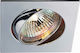 Sun Light Platz Metallisch Einbau Spot mit Fassung GU10 Silber 8.1x8.1cm. 1Stück