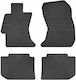 Frogum Σετ Μπροστινά και Πίσω Πατάκια 4τμχ για Subaru XV 2014 Μαύρα