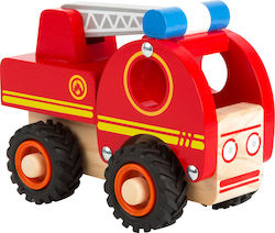 Small Foot Fire Truck With Rubber Wheels for 3+ Years