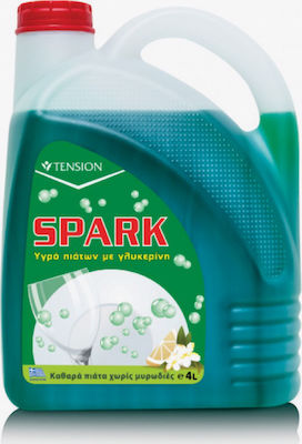 Spark Επαγγελματικό Υγρό Πιάτων με Άρωμα Λεμόνι 4lt