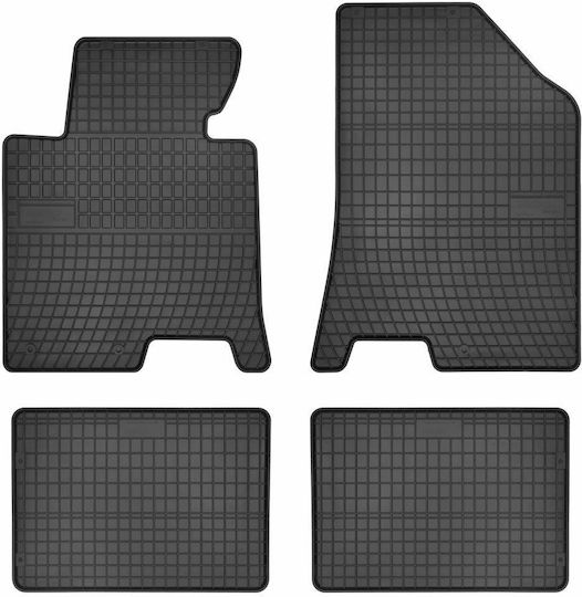 Frogum Set of Front and Rear Mats 4pcs for Hyundai i40 2012+ Black