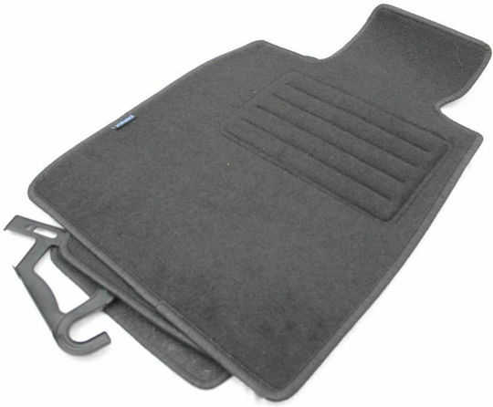 Petex Set of Front and Rear Mats 4pcs for BMW Series 7 2015 Black