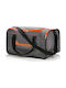 Meteor Sports Bag Orange - Grey | Geantă de sport pentru bărbați, femei, copii | capacitate 20L (B07YWWZHJNZ) (NEPR) (NEPR)