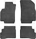 Frogum Set of Front and Rear Mats 4pcs for Opel Karl 2015 Black