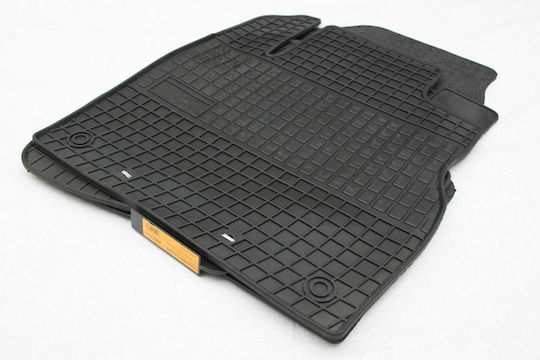 Frogum Set of Front and Rear Mats 4pcs for Nissan Murano 2008+ Black