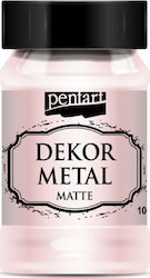 Pentart Dekor Metal Matte Χρώμα Κιμωλίας Ροζ Χρυσό 100ml 35122 Pentart Dekor Metal Matte Χρώμα Κιμωλίας Ροζ Χρυσό 100ml 35122