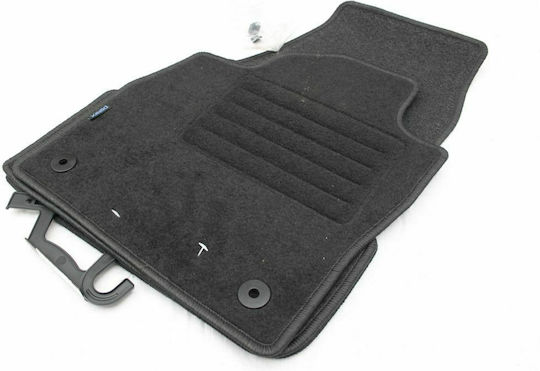 Petex Set of Front and Rear Mats 4pcs for Seat Arona / Ibiza 2017 Black