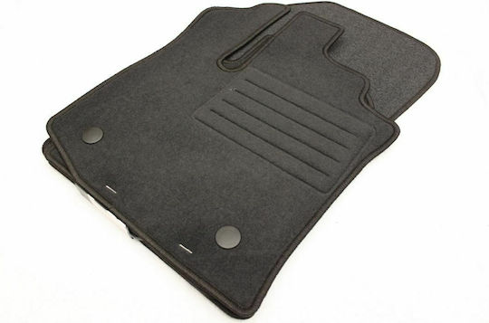 Petex Set of Front and Rear Mats 4pcs for Dacia Lodgy 2012+ Black