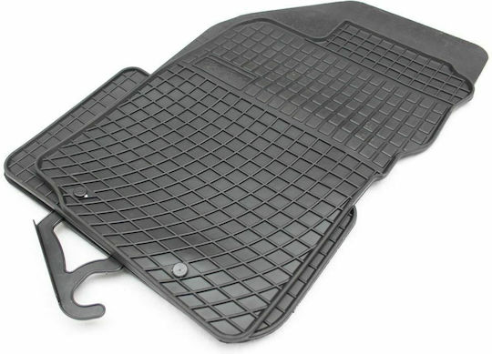 Frogum Set Covorașe Față și Spate 4buc din Furtun pentru Alfa Romeo Alfa 147 2000-2010 Negre