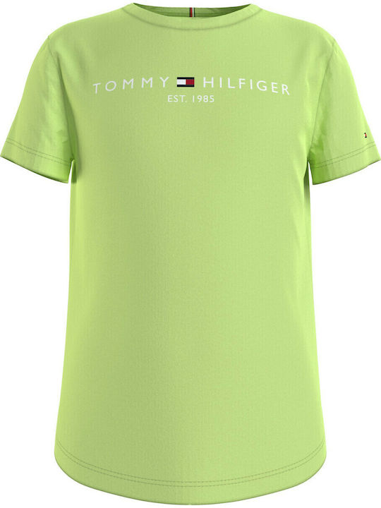 Tommy Hilfiger Παιδικό T-shirt Πράσινο Essential