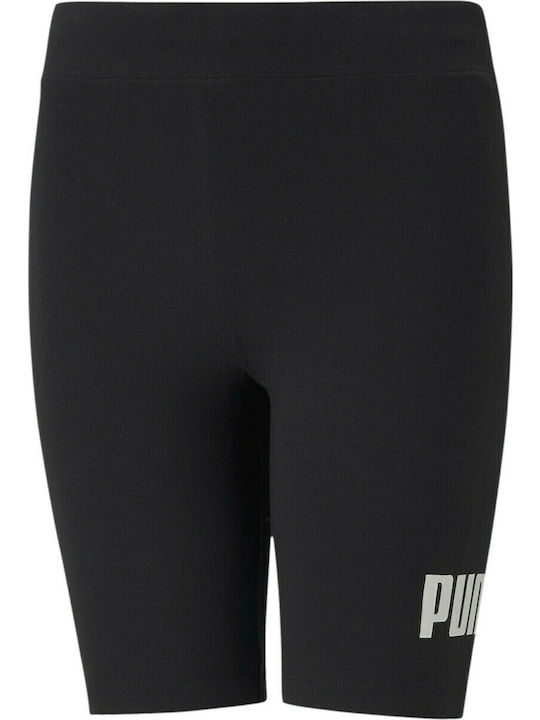 Kids Legging Sports Short Black
