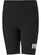 Kids Legging Sports Short Black
