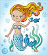 Diamond Dotz Diamond Painting Canvas Kit Ψηφιδωτό - Sweet Swimmer