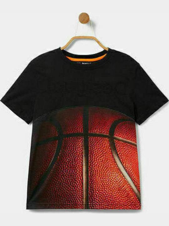 Kids' T-shirt Black Manuel
