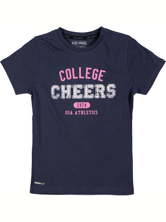 Παιδικό T-shirt Navy Μπλε