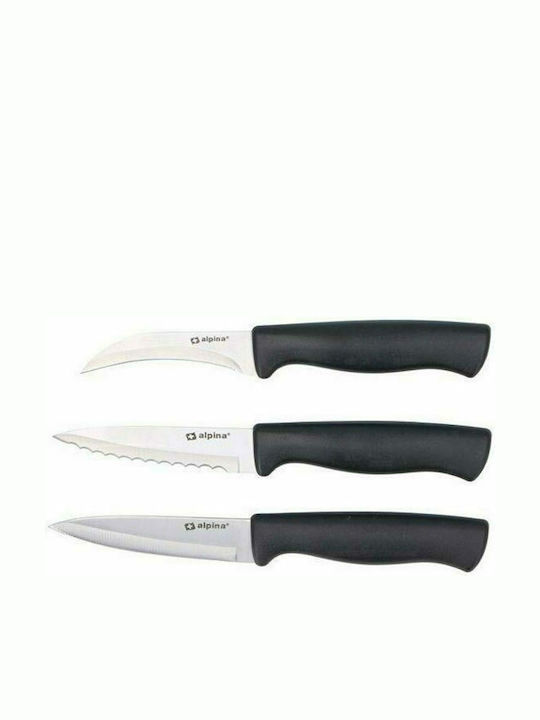 Alpina Knife Set of Stainless Steel 08126 3pcs