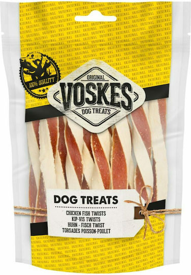 Voskes Voeders Dog Treats Лакомство за Кучета с Пилешко и Риба 100gr 20016055