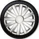 Autoline Set Capace De Roți Auto Spyder 17" 4 Bucăți Argintii