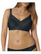 Claudette Bra with Light Padding without Underwire Black