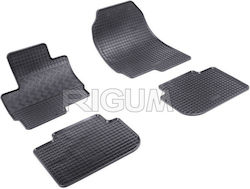 Rigum Σετ Μπροστινά και Πίσω 4τμχ για Mitsubishi Colt 2008+ Μαύρα Rigum Σετ Μπροστινά και Πίσω 4τμχ για Mitsubishi Colt 2008+ Μαύρα