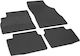Rigum Set of Front and Rear Mats 4pcs for Opel Astra 2015+ Black