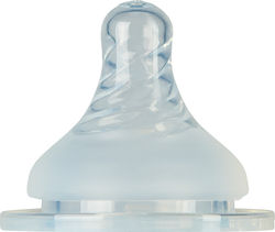 Mininor Ersatz Babyflaschensauger Silikon 3m Babyflaschensauger aus Silikon für 3m+ 2Stücke