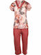 Pink Label Summer Women's Pyjama Set Pink