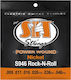 Sit Power Wound Nickel Set of Electric Guitar Strings Nickel Plated Steel 9 - 46 Rock N Roll
