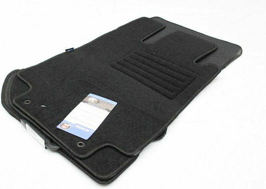 Petex Set of Front and Rear Mats 4pcs for Mercedes-Benz CL Class 1999-2007 Black