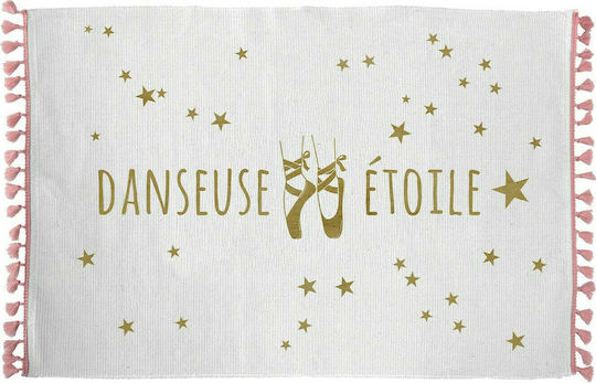Flamingo Danseuse Etoile Παιδικό Χαλί Γκρι 45x75cm