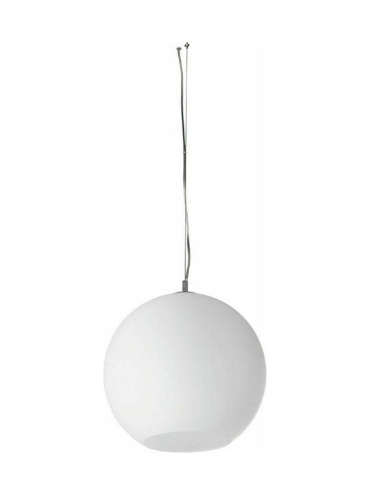 Ondaluce Bola Hängende Deckenleuchte Einfaches Licht für Fassung E27 Weiß