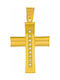 Q-Jewellery Women's Gold Cross 14K