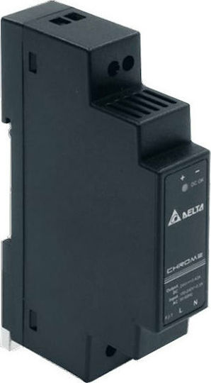 Delta DRC-12V60W DIN Rail Power Supply 5A/12V/60W