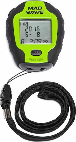 Mad Wave Stopwatch 200 Digital Hand Chronometer