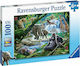 Kids Puzzle Jungle Families XXL for 6++ Years 100pcs Ravensburger