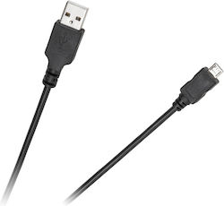 Cabletech DM-3962-0.2 Regular USB 2.0 σε micro USB 0.20m Μαύρο
