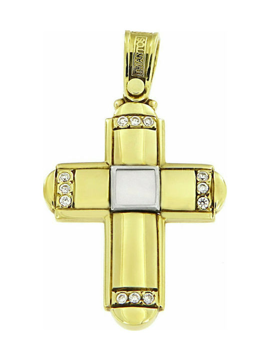 Triantos Gold Cross 14K