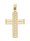 Triantos Damen Gold Kreuz 14K