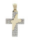 Triantos Damen Gold Kreuz 14K