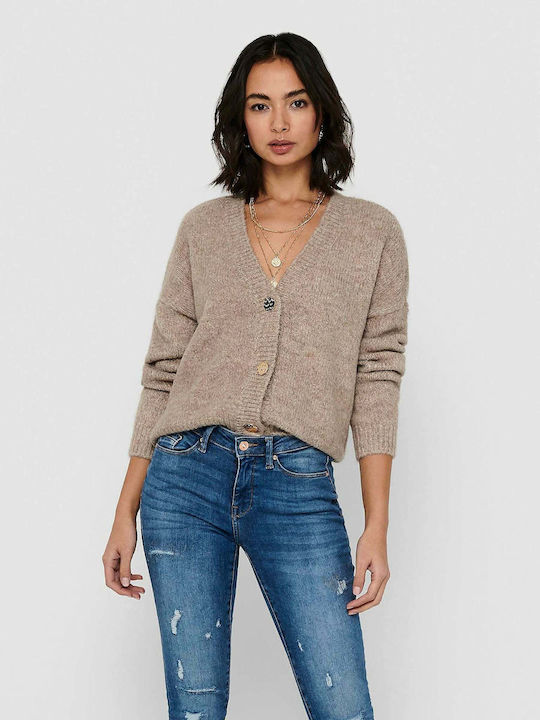 Only Kurze Gestrickte Strickjacke für Damen mit...