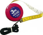 Hoechstmass Measuring Tape Αυτόματη με Κουμπί Επαναφοράς 3m